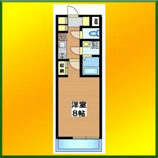 カリーノ玉川上水【2階】の間取り