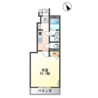 ロゼリア【1階】の間取り