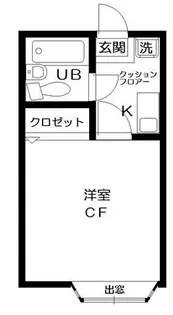 フォーラム目白【2階】の間取り