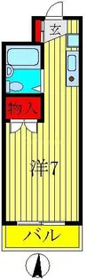 オーキスビル【4階】の間取り