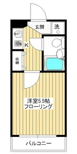 メゾンうちで相模原【3階】の間取り