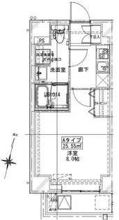 THE MARK COURT II【5階】の間取り