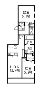 Arcturus国分寺【3階】の間取り