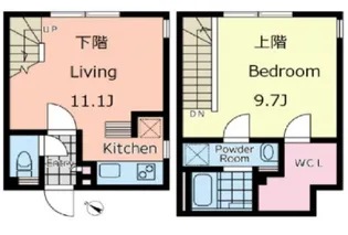 PASEO西新宿五丁目I【4階】の間取り