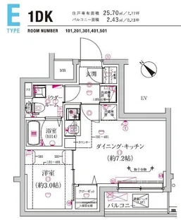 MAXIV上石神井【1階】の間取り
