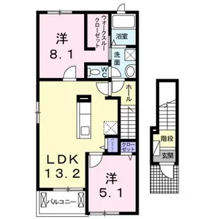 レジデンス M IIIの間取り