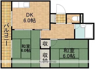 コーポ欣生【3階】の間取り