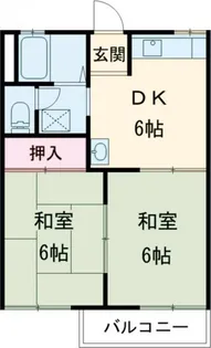 グリーンハイツ双葉【1階】の間取り