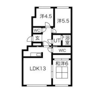 デイトナ【3階】の間取り