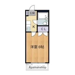 エステート宮野【1階】の間取り