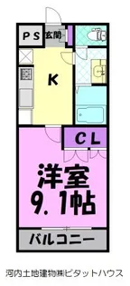ガーデンパーク【1階】の間取り