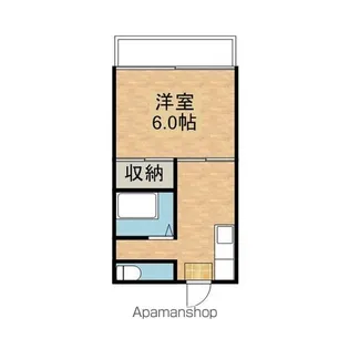 エルヴィーナ旭ヶ丘【1階】の間取り
