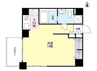 スタイリオ恵比寿SKY【4階】の間取り