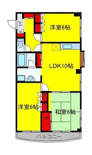 マヤビル【2階】の間取り