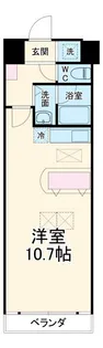 ヴィヴァーチェあざみ野【3階】の間取り