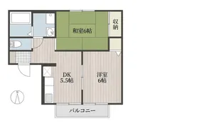 カーサ・アルビオン【2階】の間取り