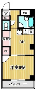 TYMマンション【4階】の間取り