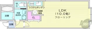 パークシティ麻生【2階】の間取り