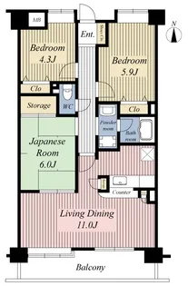シュティーレ マツバラ【2階】の間取り
