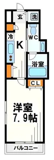 プライムアーバン烏山コート【3階】の間取り