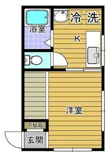 荒川ビル【2階】の間取り