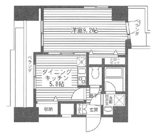 チャオ【3階】の間取り