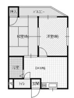 桜園ロイヤルライフ【3階】の間取り