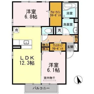 さつき【2階】の間取り