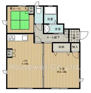 エトワール新都心【1階】の間取り