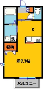 LEND K Home【1階】の間取り