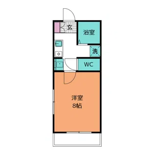 グレイス・スワン【1階】の間取り