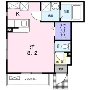 プレシャスガーデン【1階】の間取り