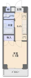 サンチェリービル【5階】の間取り