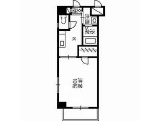CUBE城町【6階】の間取り
