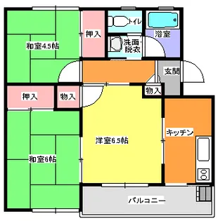 めぞん美薗【2階】の間取り
