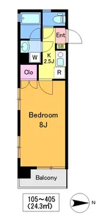 ネオディモーラ【3階】の間取り