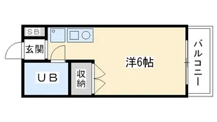 兵庫県西宮市荒戎町【アパート】の間取り