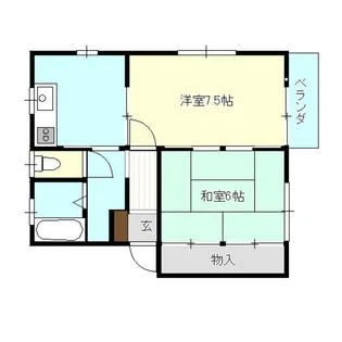 リステル見石【1階】の間取り