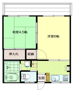 マンション加藤【3階】の間取り