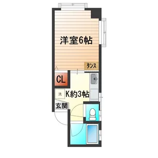 東和ビル【2階】の間取り
