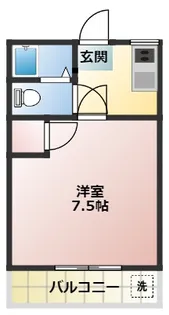 ハイツY【1階】の間取り