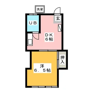 コーポルミエール【1階】の間取り