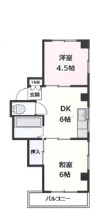 グレイス川崎【1階】の間取り