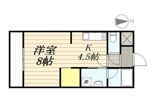 ララヒルズPart1【1階】の間取り