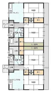 グリーンコーポ朝日【2階】の間取り