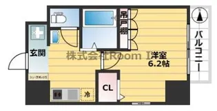 ラナップスクエア大阪城西【13階】の間取り