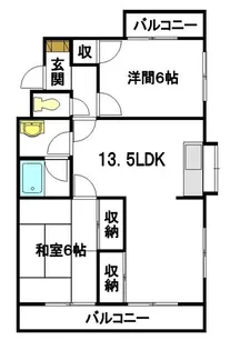 アークヒルズWATANABE 10【2階】の間取り