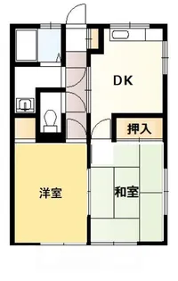 下坂谷荘【1階】の間取り