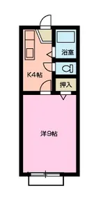 ベルドミール【1階】の間取り