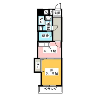 メゾン グレイス【2階】の間取り